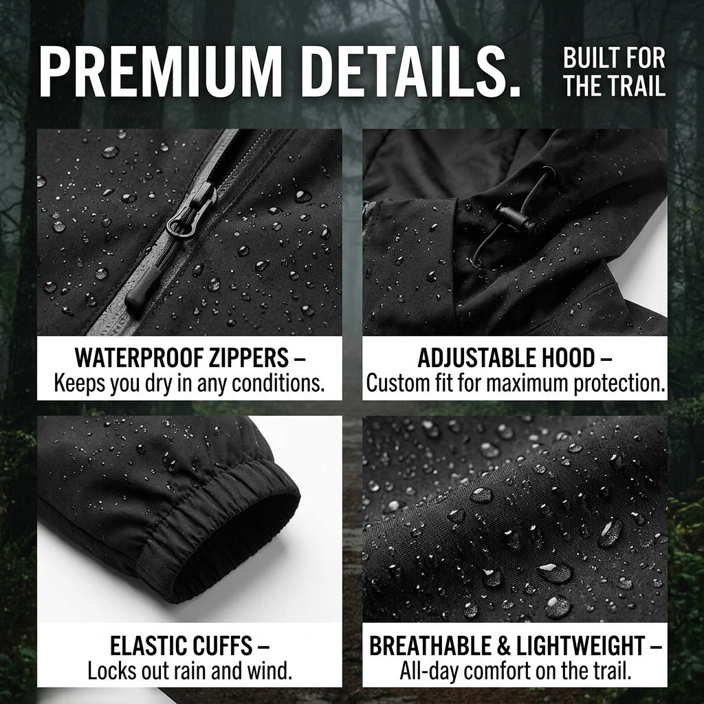 TARNHUE™ Color-Changing Rain Jacket